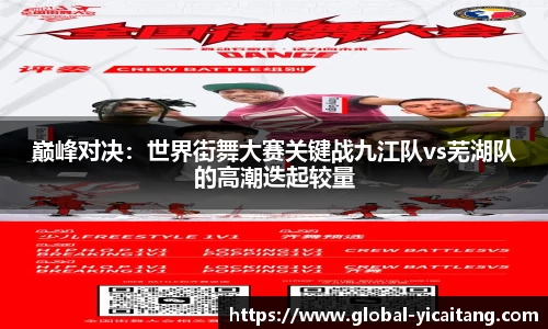 巅峰对决：世界街舞大赛关键战九江队vs芜湖队的高潮迭起较量